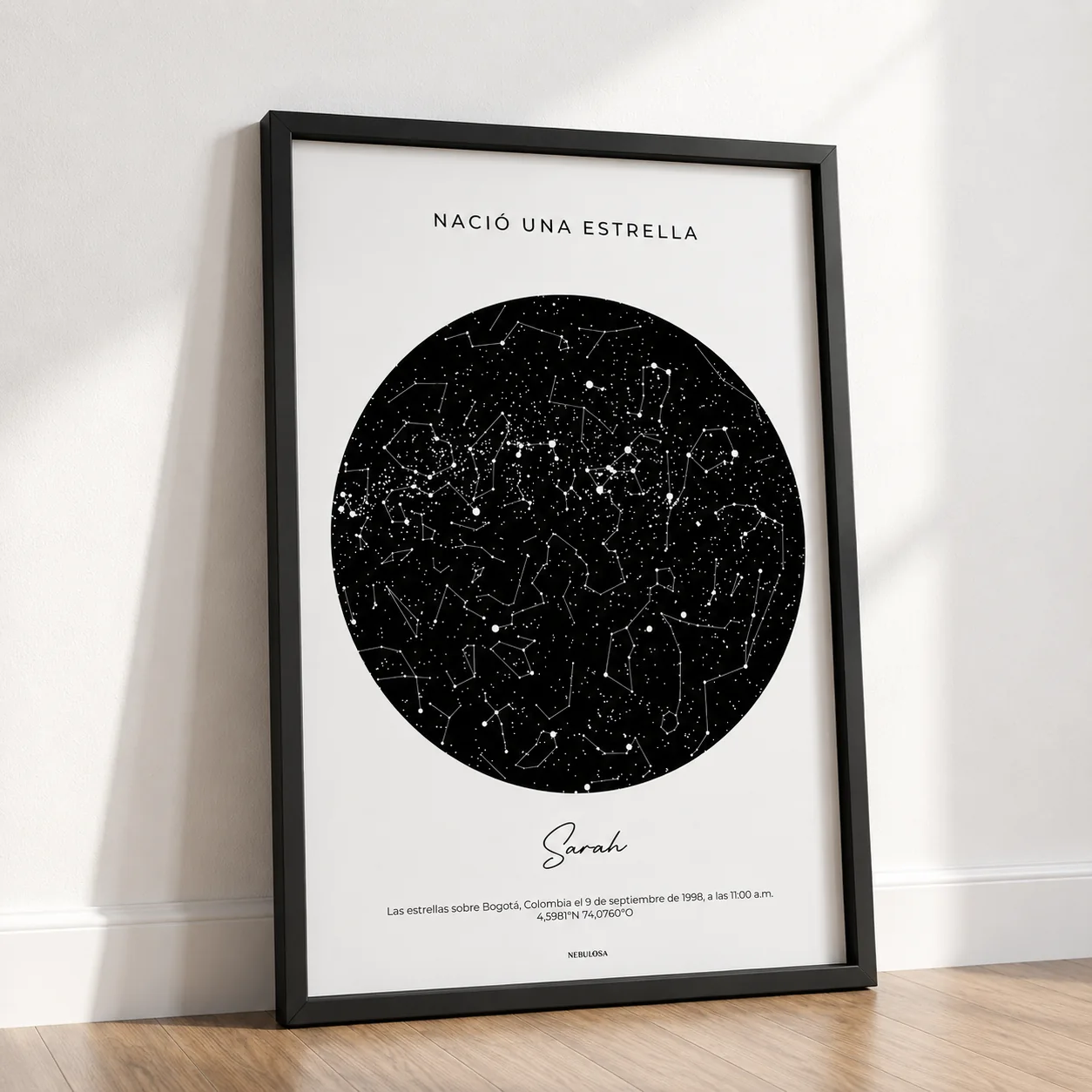 Mapa clásico claro con marco negro
